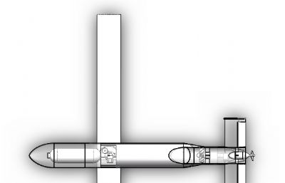 飞潜器solidworks模型