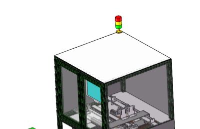 solidworks打标机架模型