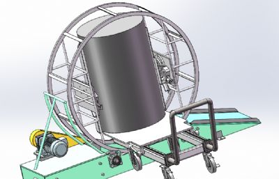 solidworksPU搅拌机