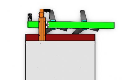 solidworks打标机架模型