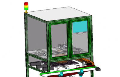 solidworks打标机架模型