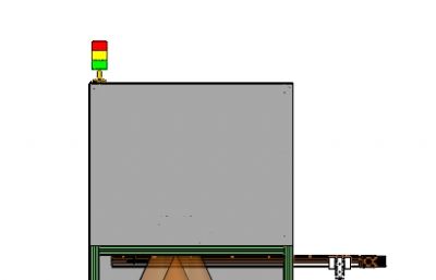 solidworks打标机架模型