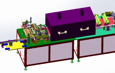 solidworks侧面点胶机