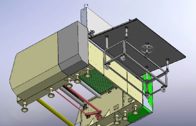 PP裁切机solidworks模型