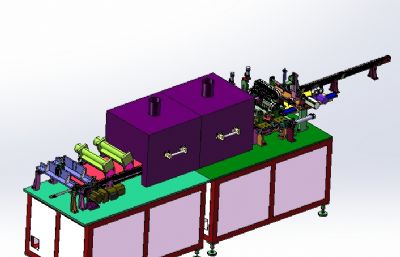 solidworks侧面点胶机