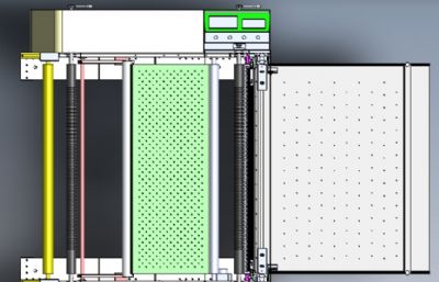 PP裁切机solidworks模型