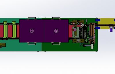 solidworks侧面点胶机