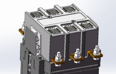 CJ20-160交流接触器三维模型