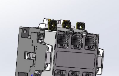 CJ20-100交流接触器三维模型