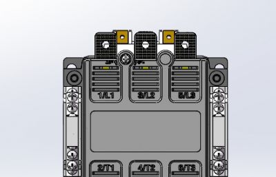 CJ20-100交流接触器三维模型