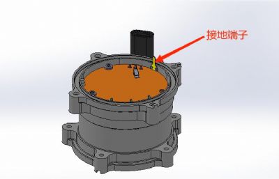 水泵定子接地端子压装机