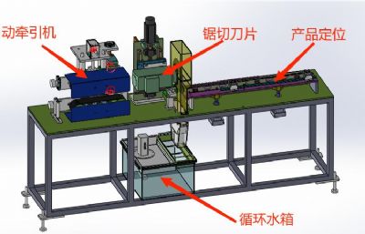 汽车密封条自动定长锯切机