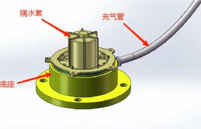 新能源汽车水泵隔水套气密性检测机
