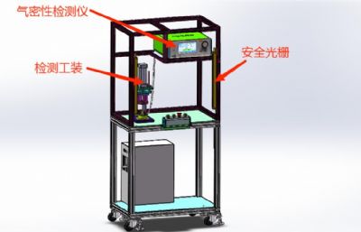 新能源汽车水泵隔水套气密性检测机