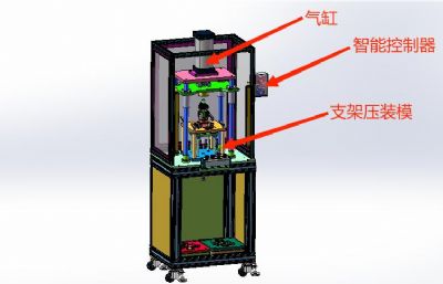 新能源汽车水泵橡胶环支架压装设备