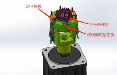 双工位水泵定子绕线机
