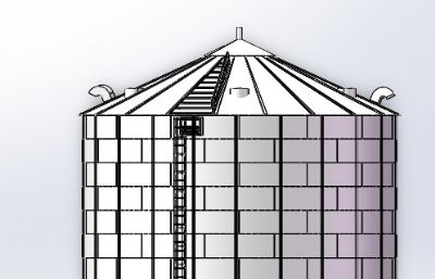 立筒仓solidworks模型
