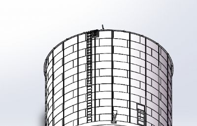 立筒仓solidworks模型