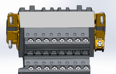 矩形航插16内芯