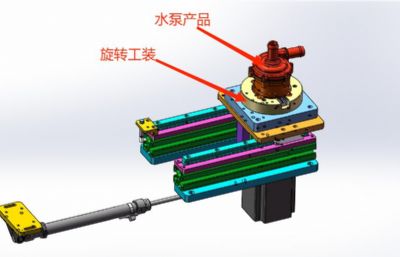 新能源汽车水泵自动组装机