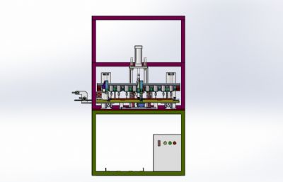 汽车发动机盖密封条钻孔检测一体机