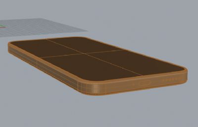 华为Pura 80手机3D模型