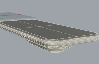 华为Pura 80 Ultra手机3D模型
