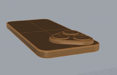 华为Pura 80手机3D模型