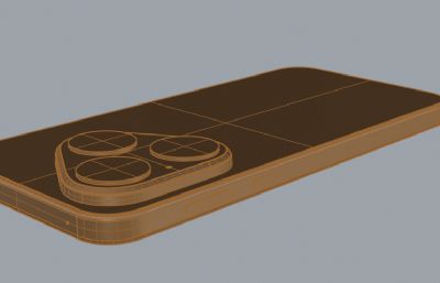 华为Pura 80手机3D模型
