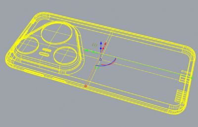 华为Pura 80 Ultra手机3D模型