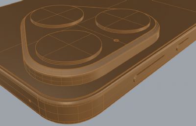 华为Pura 80手机3D模型