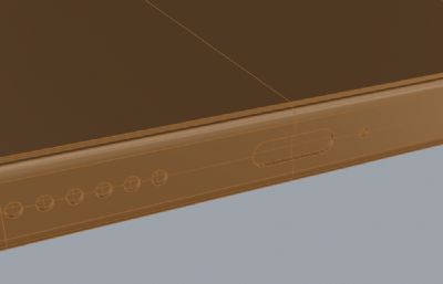 华为Pura 80手机3D模型