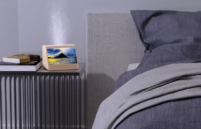 智能音箱加湿器小夜灯智能屏组合产品