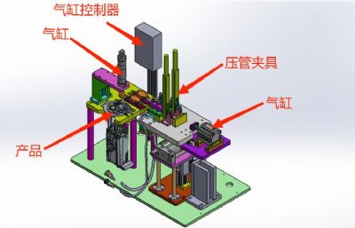 PA尼龙管（油管）扩孔压装机