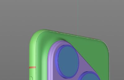 HUAWEI Pura 80 Pro+手机C4D模型