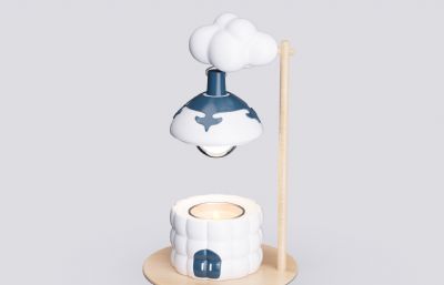 香薰灯,蜡烛灯氛围感满满