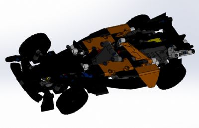 乐高F1赛车模型
