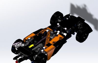 乐高F1赛车模型