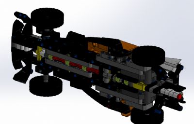 乐高F1赛车模型