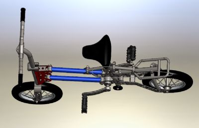 小自行车3D模型