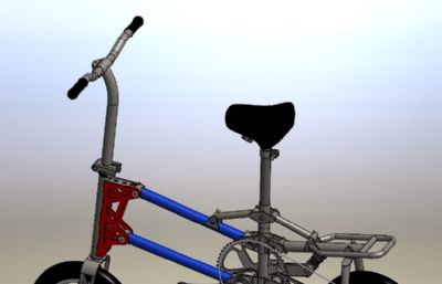 小自行车3D模型