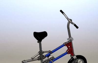 小自行车3D模型