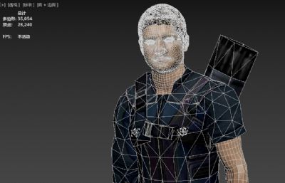 鹰眼-复仇者联盟超级英雄 游戏人物聊天动画