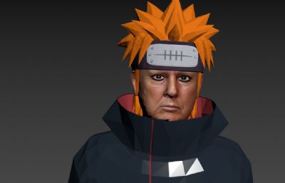 川普版天道佩恩 搞笑人物 塌陷模型