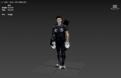 鹰眼-复仇者联盟超级英雄 游戏人物聊天动画