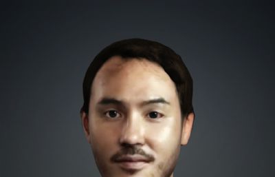 《周处除三害》陈桂林3D模型,有绑定和走路动画