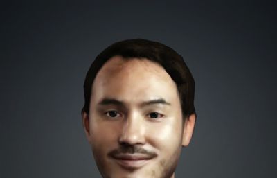 《周处除三害》陈桂林3D模型,有绑定和走路动画