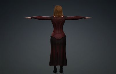《奇异博士2》旺达绯红女巫,写实电影人物