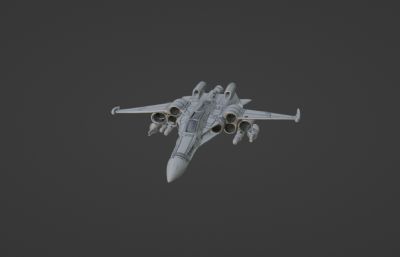 未来科幻概念军事战斗机,可用于游戏,军事