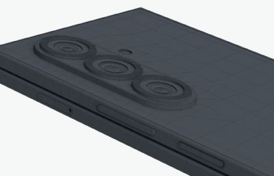 三星galaxy Z Fold 7手机C4D模型